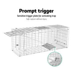 Gardeon Animal Trap Humane Possum Cage Live Animal Catch Rabbit Cat Hare Fox Tristar Online