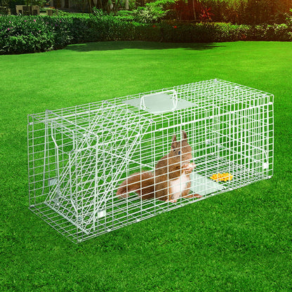 Gardeon Animal Trap Humane Possum Cage Live Animal Catch Rabbit Cat Hare Fox Tristar Online