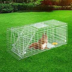 Gardeon Animal Trap Humane Possum Cage Live Animal Catch Rabbit Cat Hare Fox Tristar Online