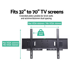 Artiss TV Wall Mount Bracket for 32"-70" LED LCD Full Motion Dual Strong Arms Tristar Online