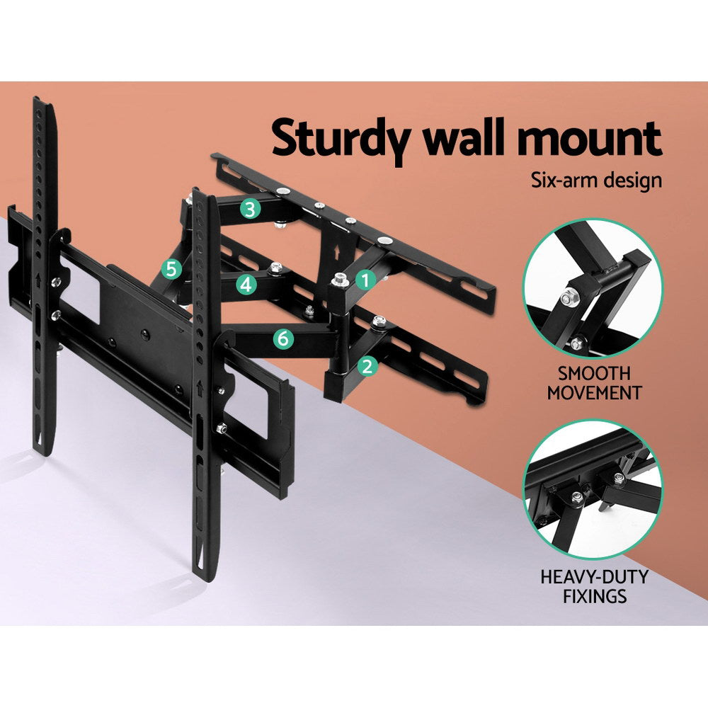 Artiss TV Wall Mount Bracket for 23"-55" LED LCD Full Motion Dual Strong Arms Tristar Online