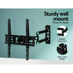 Artiss TV Wall Mount Bracket Tilt Swivel Full Motion Flat Slim LED LCD 23 inch to 55 inch Tristar Online