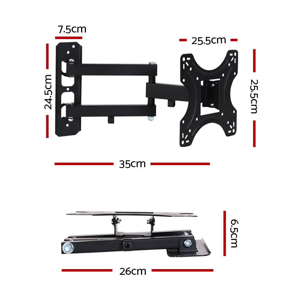 Artiss TV Wall Mount Bracket Tilt Swivel Full Motion 32 37 42 Inch Plasma Screen LCD Tristar Online