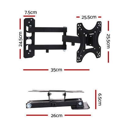 Artiss TV Wall Mount Bracket Tilt Swivel Full Motion 32 37 42 Inch Plasma Screen LCD Tristar Online