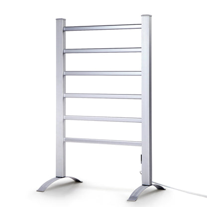 Devanti Electric Heated Towel Rail Rails Warmer Rack Aluminium Bar Bathroom Tristar Online
