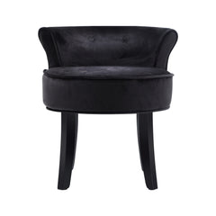 Artiss Vanity Stool Velvet Black Abella Tristar Online