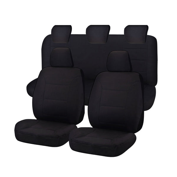Seat Covers for MAZDA BT-50 B22P/Q-B32P/Q UP SERIES 10/2011 ? 08/2015 DUAL CAB FR BLACK CHALLENGER Tristar Online