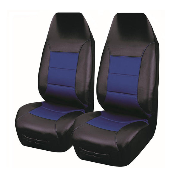 Universal El Toro Series Ii Front Seat Covers Size 60/25 | Black/Blue Tristar Online