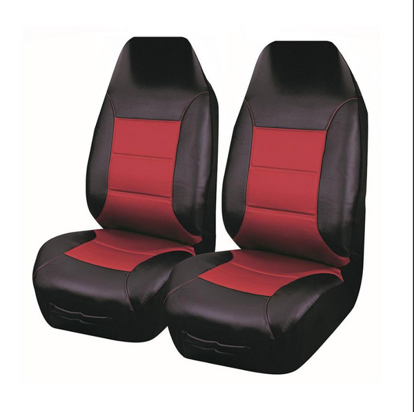 UNIVERSAL FRONT SEAT COVERS  SIZE 60/25 RED EL TORO SERIES II Tristar Online