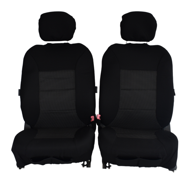 Universal Premium Front Seat Covers Size 30/35 | Black Tristar Online