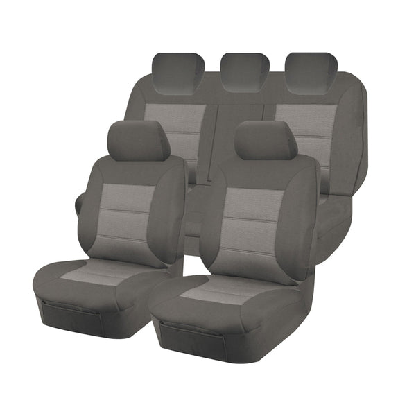 Seat Covers for MAZDA BT-50 FR UR 09/2015 - 06/2020 DUAL CAB FR GREY PREMIUM Tristar Online