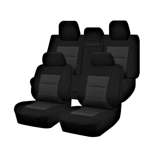 Seat Covers for TOYOTA CAMRY ASV/GSV70R 01/2018 - ON 4 DOOR SEDAN FR BLACK PREMIUM Tristar Online