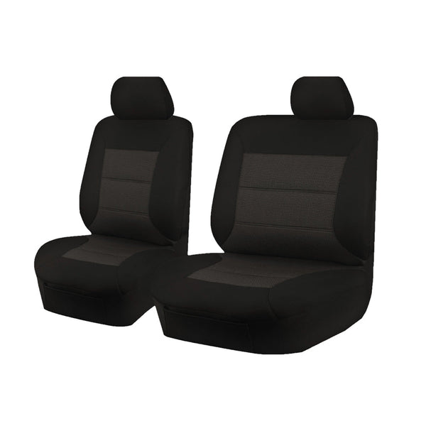 Premium Jacquard Seat Covers - For Chevrolet Colorado Rg Series Single Cab (2012-2016) Tristar Online
