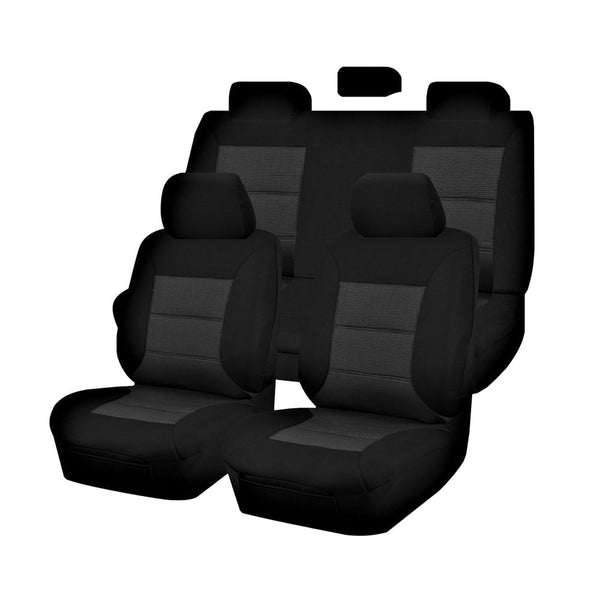 Premium Jacquard Seat Covers - For Toyota Tacoma Dual Cab (2005-2015) Tristar Online