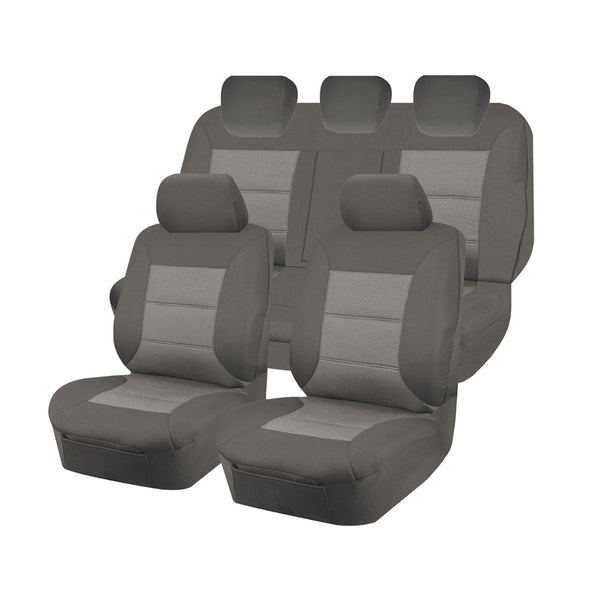 Premium Jacquard Seat Covers - For Ford Ranger Pxii-Pxiii Series Dual Cab (2015-2022) Tristar Online