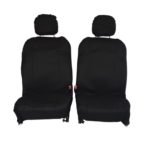 Canvas Seat Covers For Chevrolet Colorado For 2008-2012 Dual Cab | Black Tristar Online