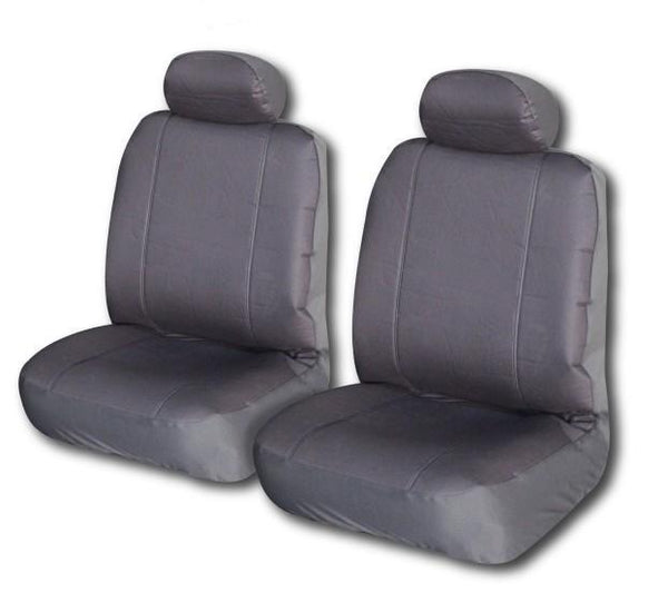 Challenger Canvas Seat Covers - For Nissan Frontier Single Cab (1997-2005) Tristar Online