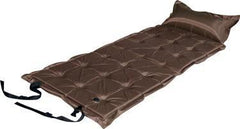 Trailblazer 21-Points Self-Inflatable Satin Air Mattress With Pillow - BROWN Tristar Online