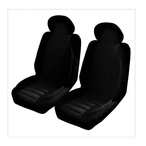 Universal Comfort Plus Front Seat Covers Size 30/35 | Black Tristar Online