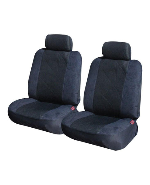 Prestige Suede Rear Seat Covers - Universal Size 06/08H Black Tristar Online