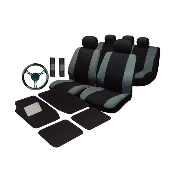Universal Ultimate Car Accessories Value Pack- Grey Tristar Online