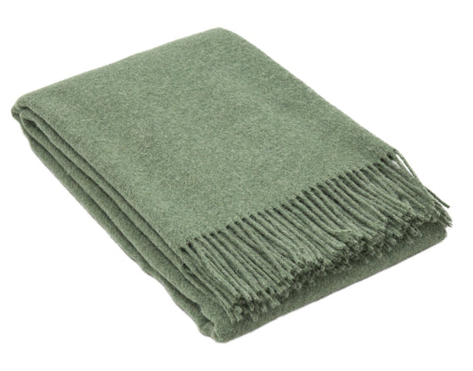 Brighton Throw - 100% NZ Wool - Sage Tristar Online