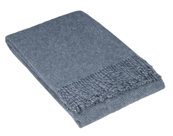 Cambridge Throw - 100% NZ Wool -  Navy Tristar Online