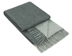 Chiswick Throw - Merino Wool/Cashmere - Charcoal Tristar Online