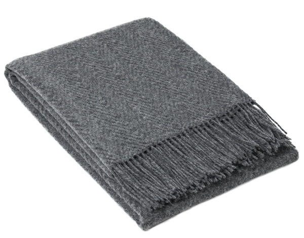 Hampton Throw - Merino Wool Blend - Slate Tristar Online