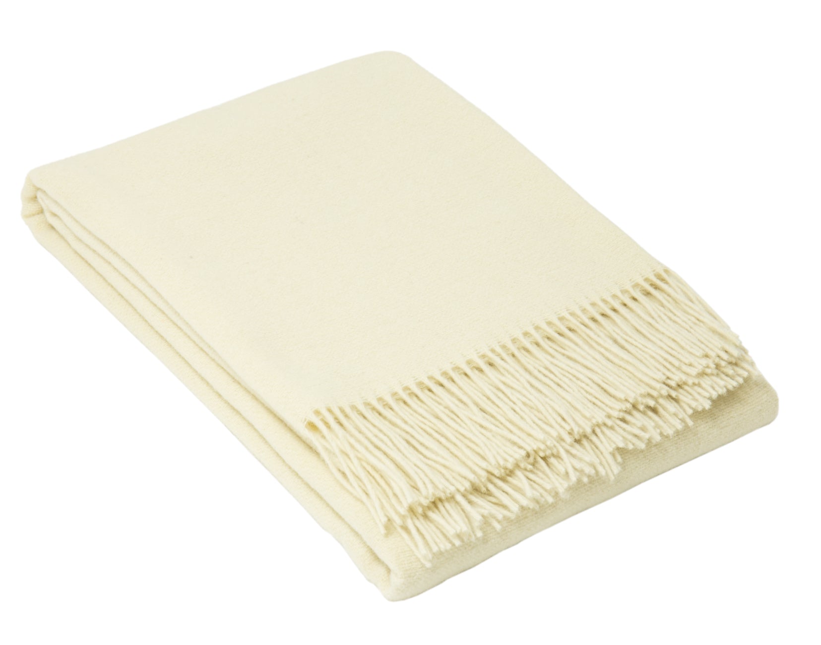 Oxford Throw - Merino Wool Blend - Ivory Tristar Online