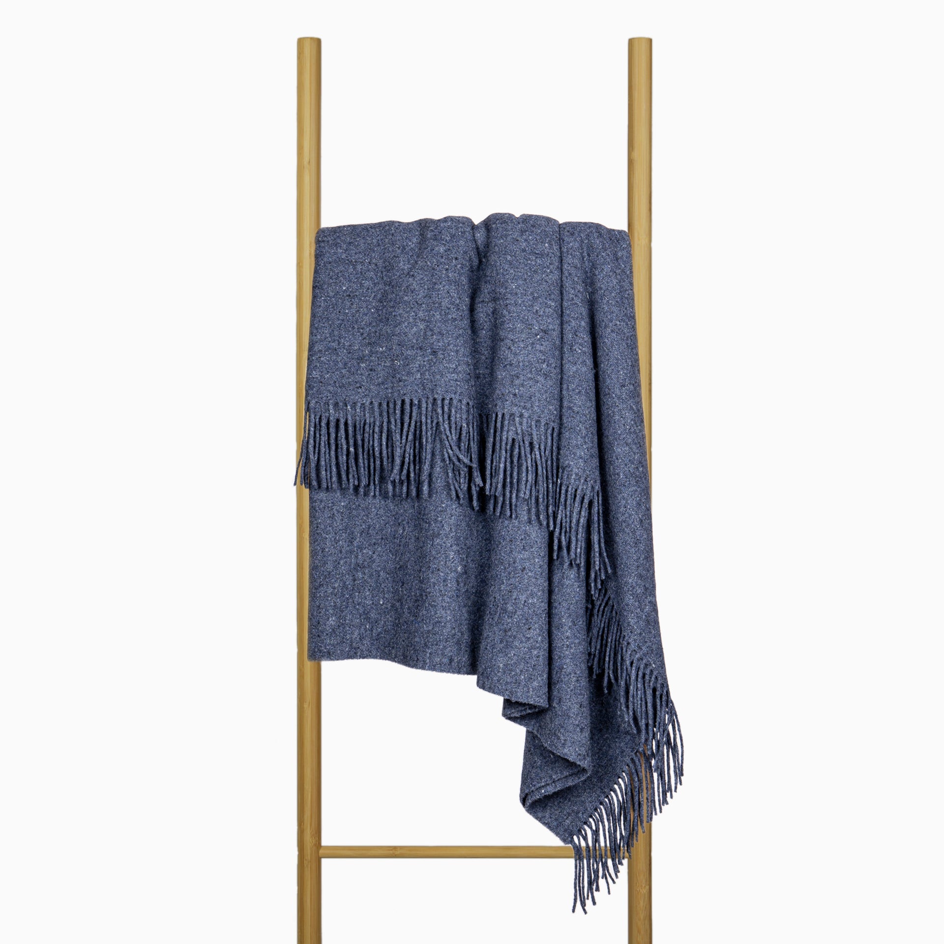 Oxford Throw - Merino Wool Blend - Navy Tristar Online