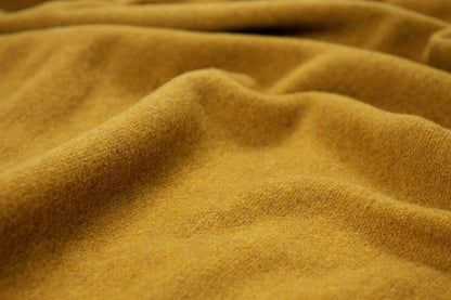Oxford Throw - Merino Wool Blend - Mustard Tristar Online