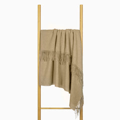 Paddington Throw - Fine Wool Blend - Camel Tristar Online