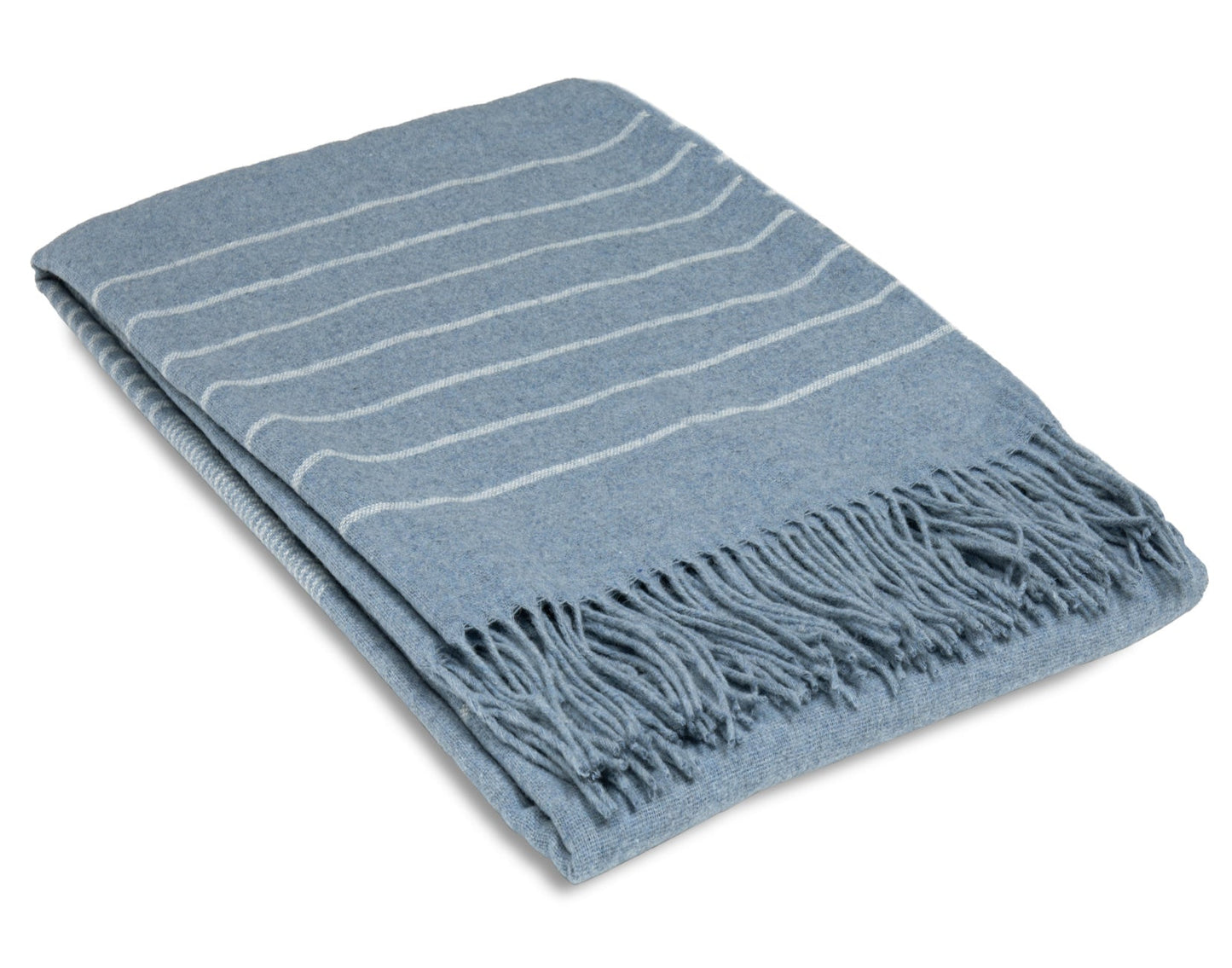 Paddington Throw - Fine Wool Blend - Forever Blue Tristar Online