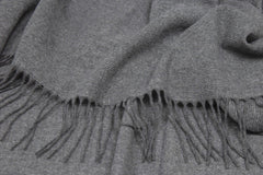 Paddington Throw - Fine Wool Blend - Slate Tristar Online