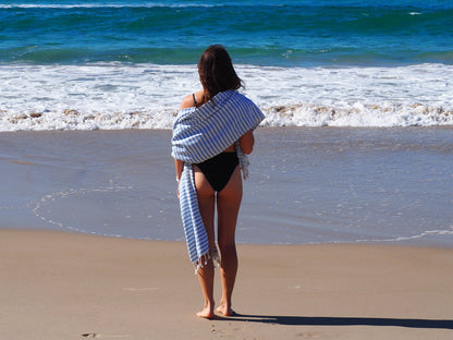 PORTSEA TURKISH COTTON TOWEL - SKY BLUE Tristar Online