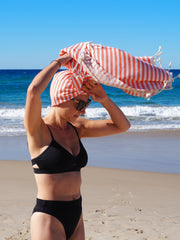 PORTSEA TURKISH COTTON TOWEL - CORAL Tristar Online