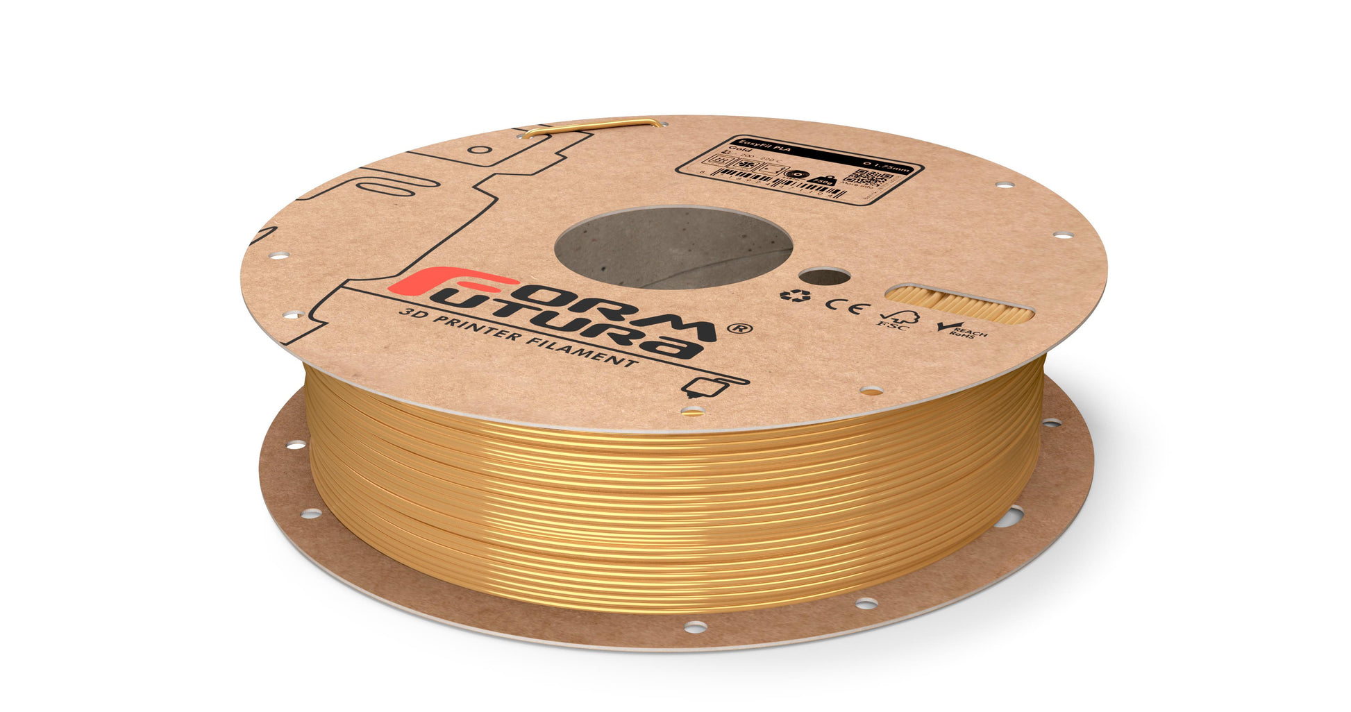 PLA Filament EasyFil PLA 1.75mm Gold 750 gram 3D Printer Filament Tristar Online
