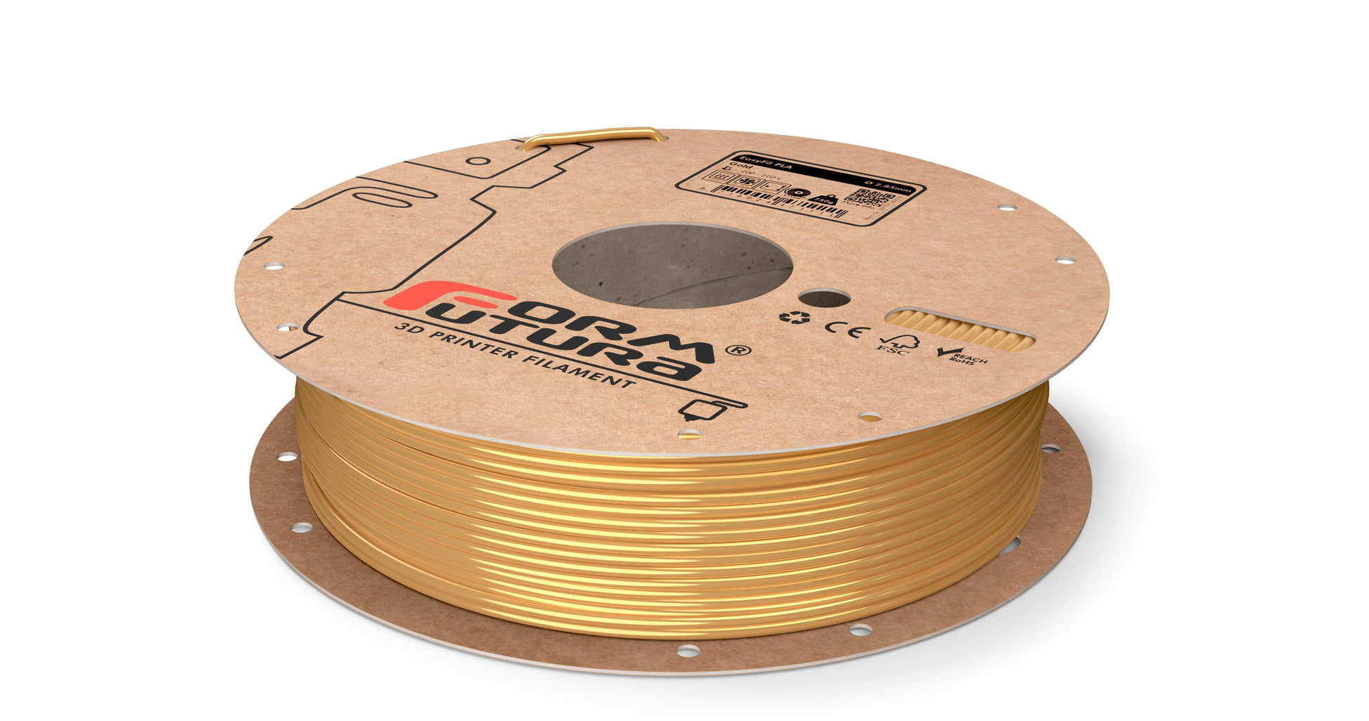 PLA Filament EasyFil PLA 2.85mm Gold 750 gram 3D Printer Filament Tristar Online
