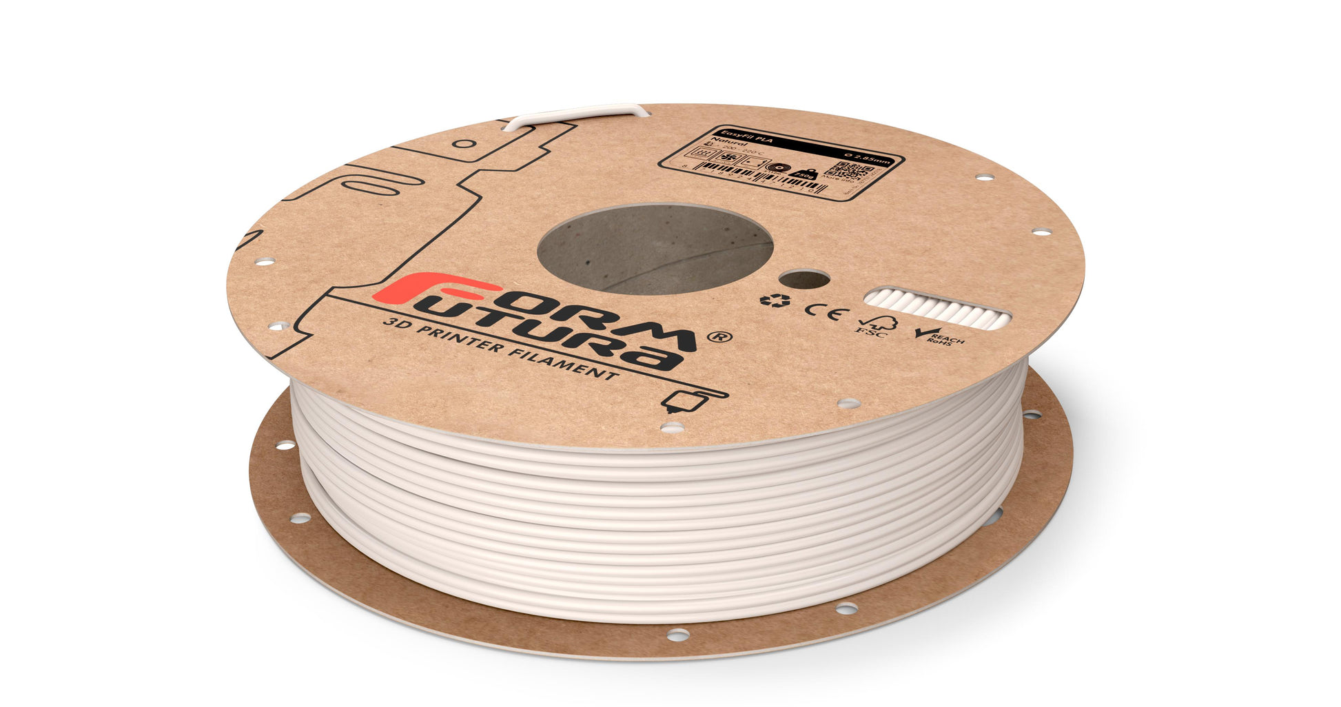 PLA Filament EasyFil PLA 2.85mm Natural 750 gram 3D Printer Filament Tristar Online