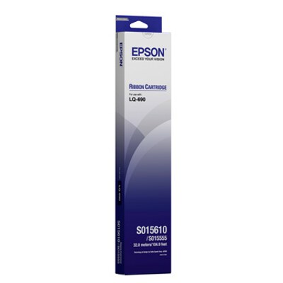 EPSON C13S01561 BLACK RIBBON FOR LQ-690 20K YIELD Tristar Online
