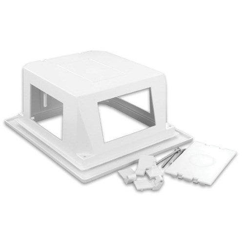 LEVITON NETWORK SOLUTIONS REB - RECESSED ENTERTAINMENT BOX - INCLUDES LOW PROFILE FRAME / COVER Tristar Online