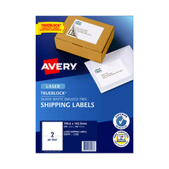 AVERY Laser Label L7168 2Up Pack of 100 Tristar Online