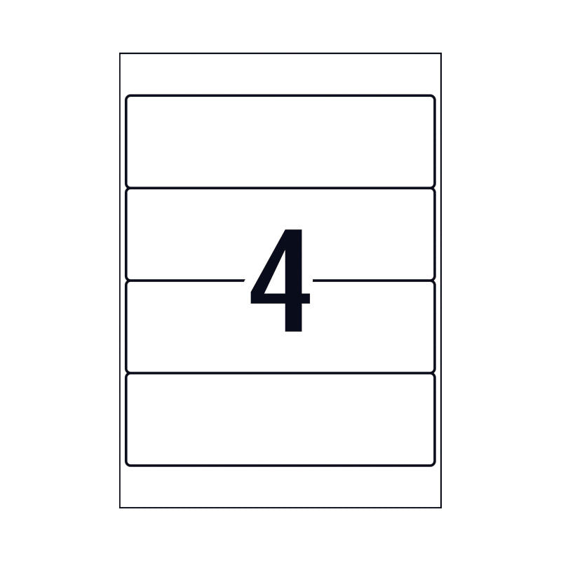 AVERY Laser Label L7171 4Up Pack of 25 Tristar Online