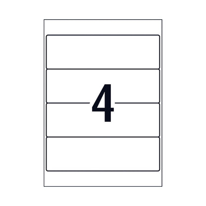 AVERY Laser Label L7171 4Up Pack of 25 Tristar Online