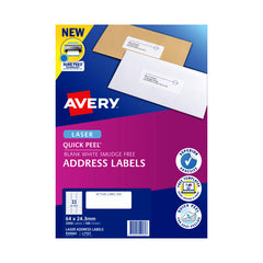 AVERY Laser Label QP L7157 33Up Pack of 100 Tristar Online