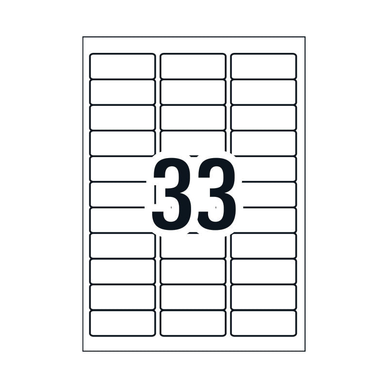 AVERY Laser Label QP L7157 33Up Pack of 100 Tristar Online