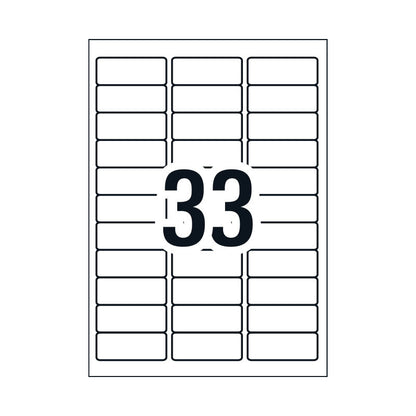 AVERY Laser Label QP L7157 33Up Pack of 100 Tristar Online