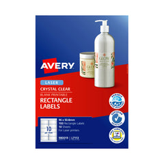 AVERY LaserLabel L7113 8mm 10Up Pack of 10 Tristar Online