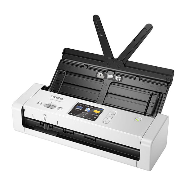 BROTHER ADS-1700W *NEW* COMPACT DOCUMENT SCANNER with Touchscreen LCD display & WIFI 25ppm One Year Tristar Online